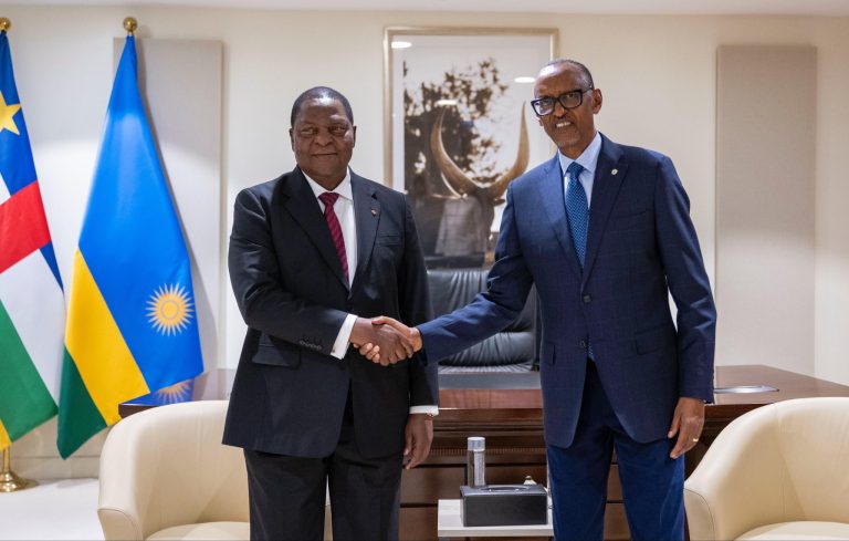 Kagame, CAR President discuss stronger bilateral ties