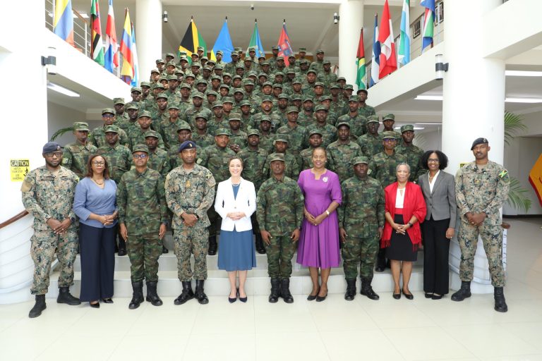 PHOTOS: RDF engineers land in Jamaica for post-hurricane reconstruction mission